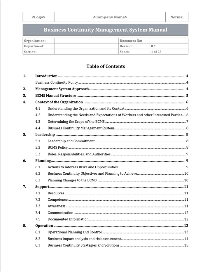 ISO 22301