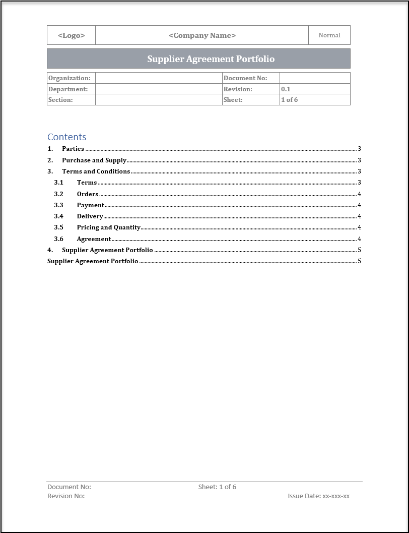 ISO 20000 Documentation Toolkit