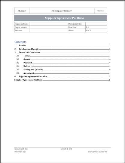 ISO 20000 Documentation Toolkit