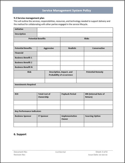 ISO 20000 Documentation Toolkit