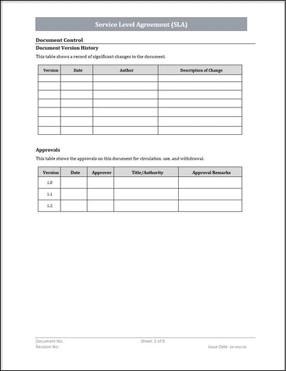 ISO 20000 Documentation Toolkit