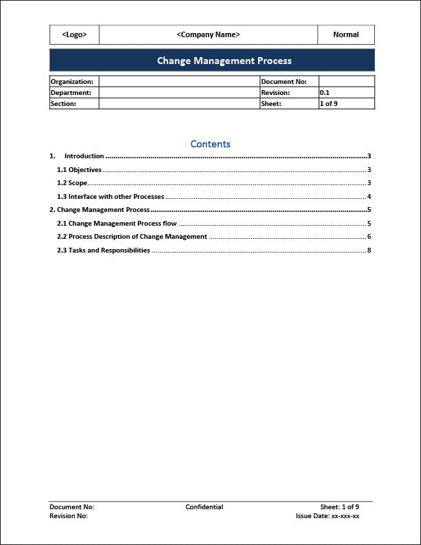 ISO 20000 Documentation Toolkit