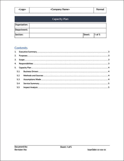 ISO 20000 Documentation Toolkit