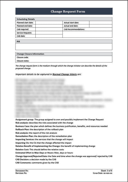 ISO 20000 Documentation Toolkit