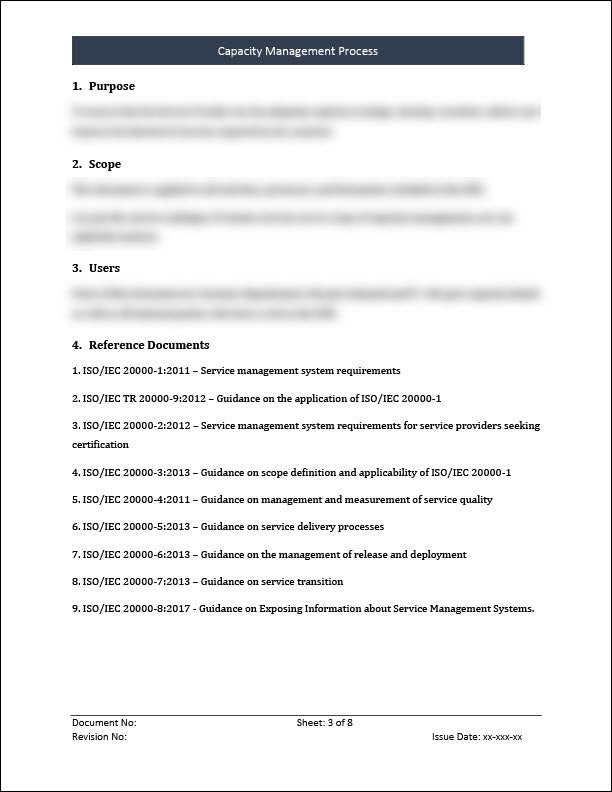 ISO 20000 Documentation Toolkit