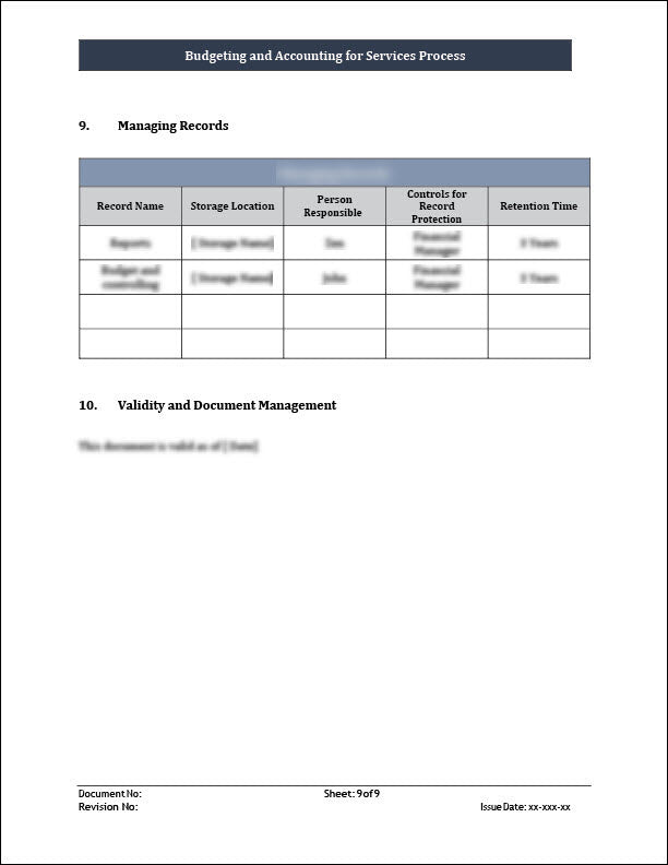 ISO 20000 Documentation Toolkit