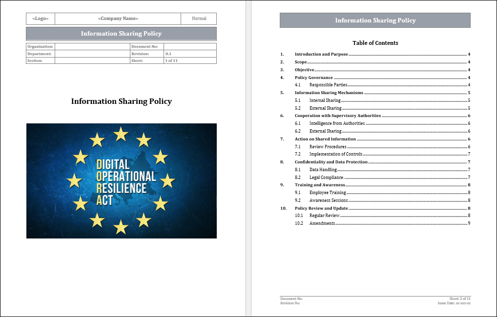 DORA Compliance Framework