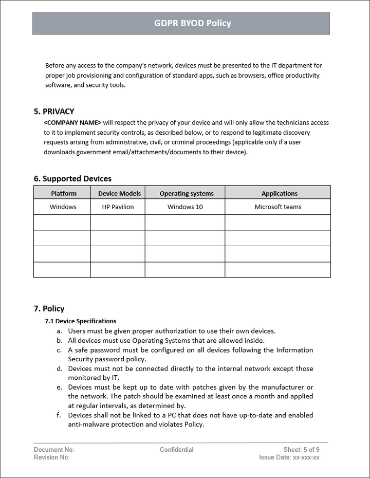 GDPR Implementation Toolkit