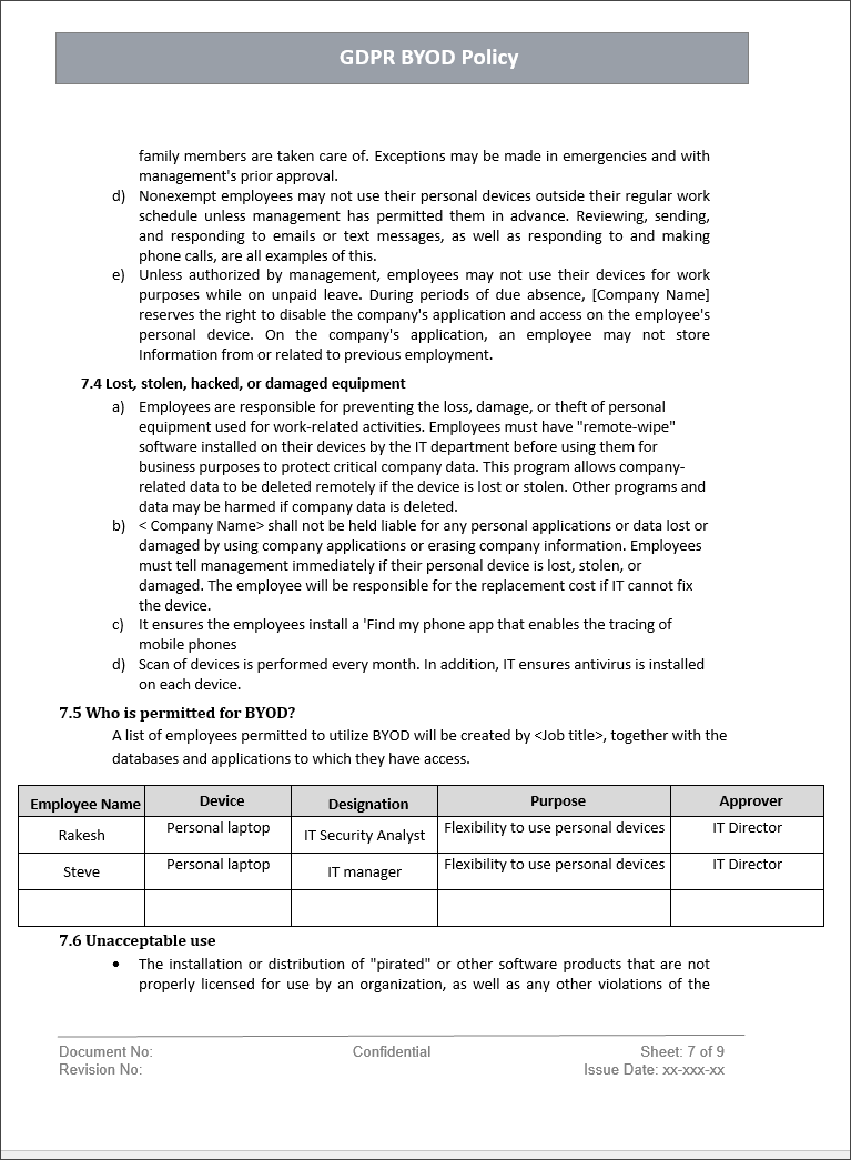 GDPR Implementation Toolkit