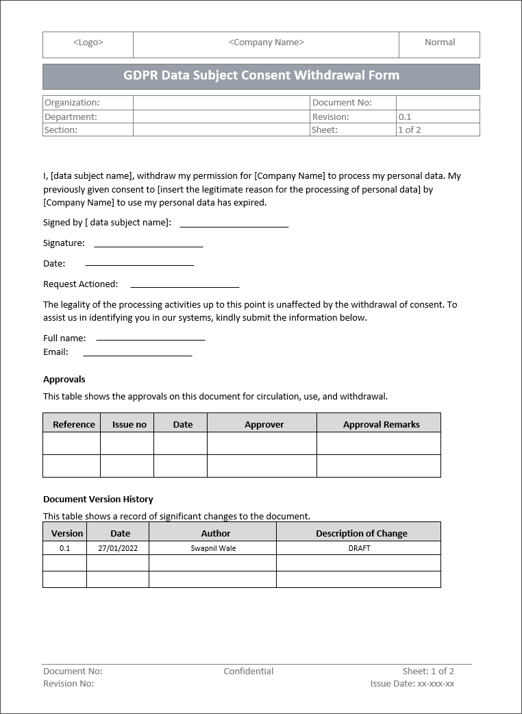 GDPR Implementation Toolkit