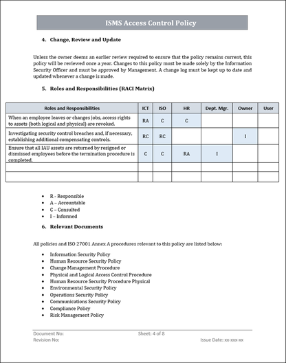 ISO 27001:2022 Documentation Toolkit