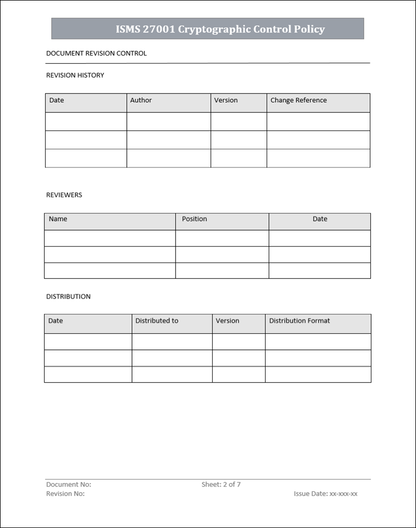 ISO 27001:2022 Documentation Toolkit