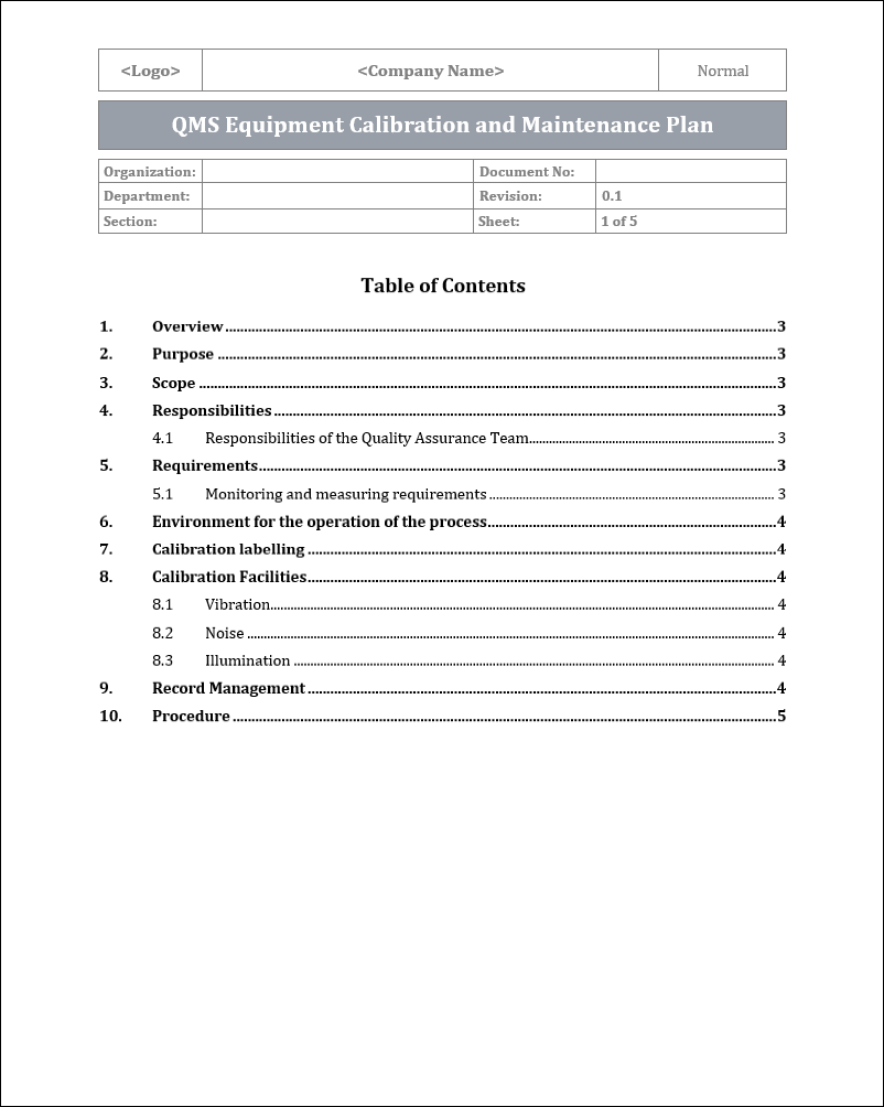 Iso 9001 Documentation toolkit