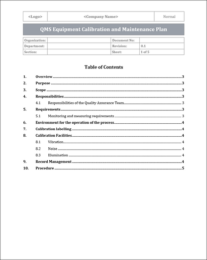 Iso 9001 Documentation toolkit