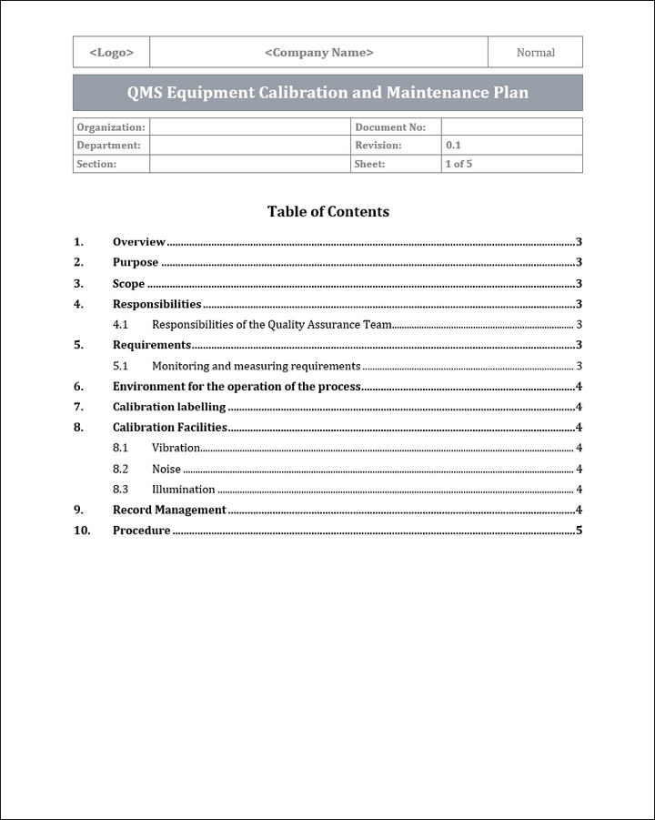 Iso 9001 Documentation toolkit