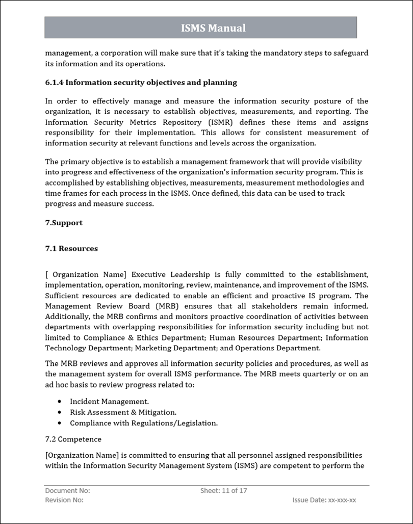 ISO 27001:2022 Documentation Toolkit