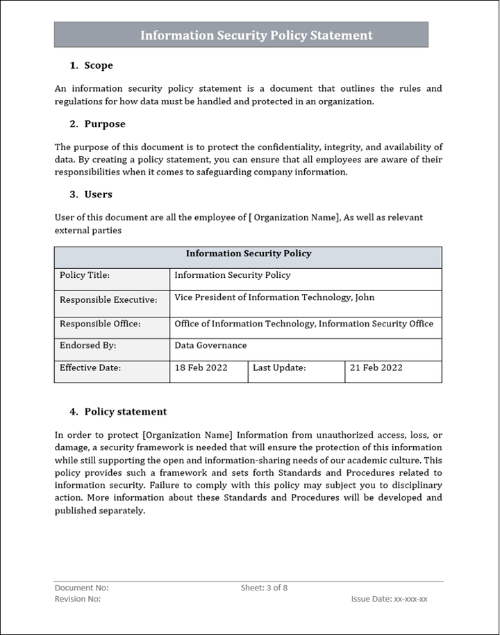 ISO 27001:2022 Documentation Toolkit