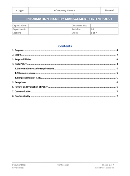 ISMS Policy