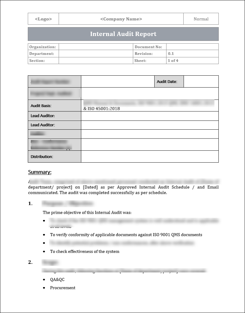 Iso 9001 Documentation toolkit