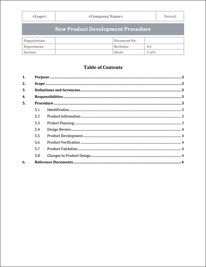 ISO 9001 Documentation Toolkit