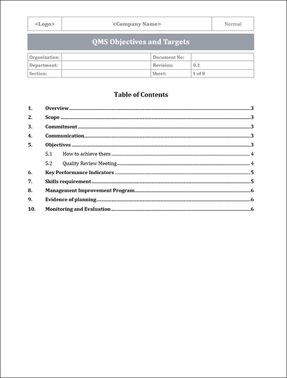 Iso 9001 Documentation toolkit