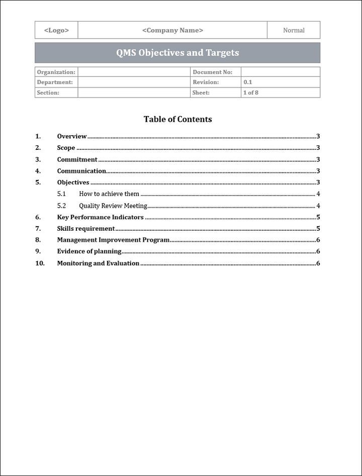 Iso 9001 Documentation toolkit