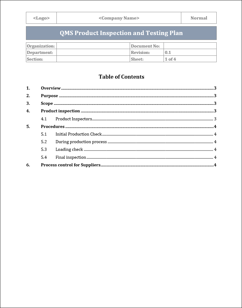 Iso 9001 Documentation toolkit