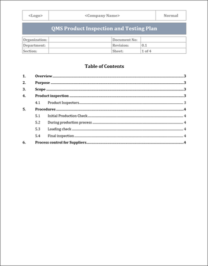 Iso 9001 Documentation toolkit