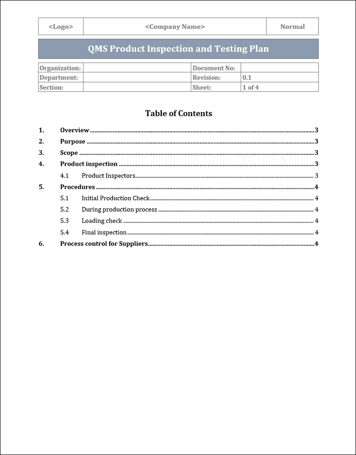 Iso 9001 Documentation toolkit