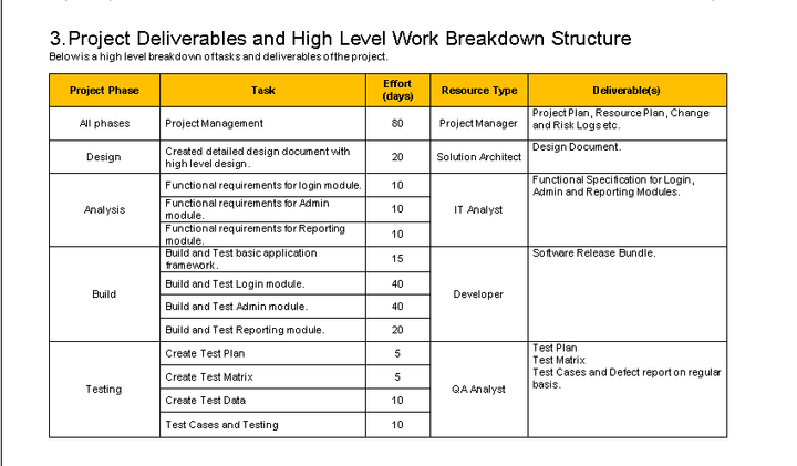 Resource Management Plan Word Template