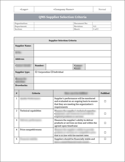 ISO 9001 Documentation Toolkit