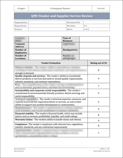 Iso 9001 Documentation toolkit